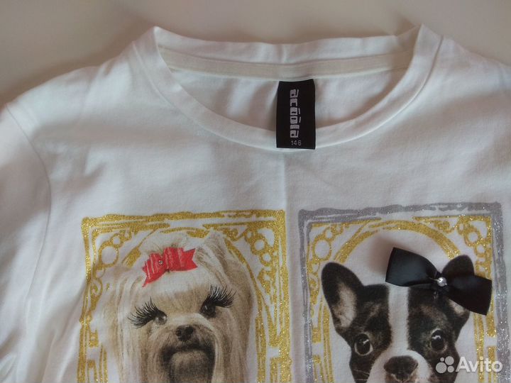 Майка с дл.рукавом, р-р 146, ф. 