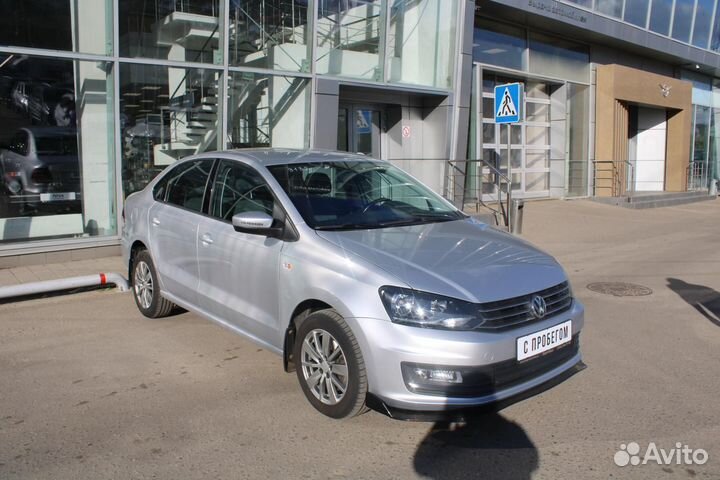 Volkswagen Polo 1.6 AT, 2017, 64 873 км