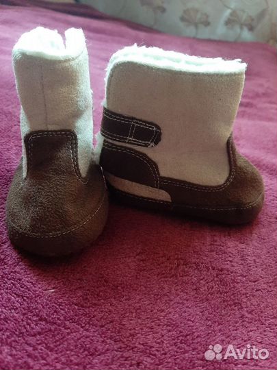 Пинетки mothercare для девочки от 0 до 3мес