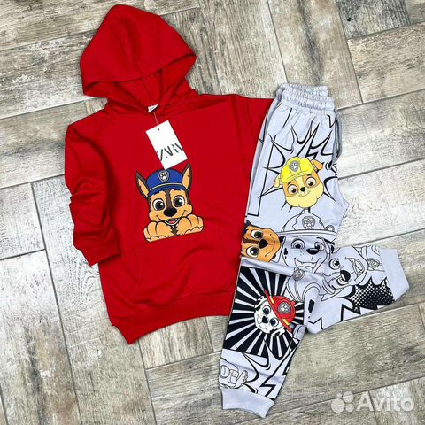 Новый костюм Щенячий патруль Zara 134 размер