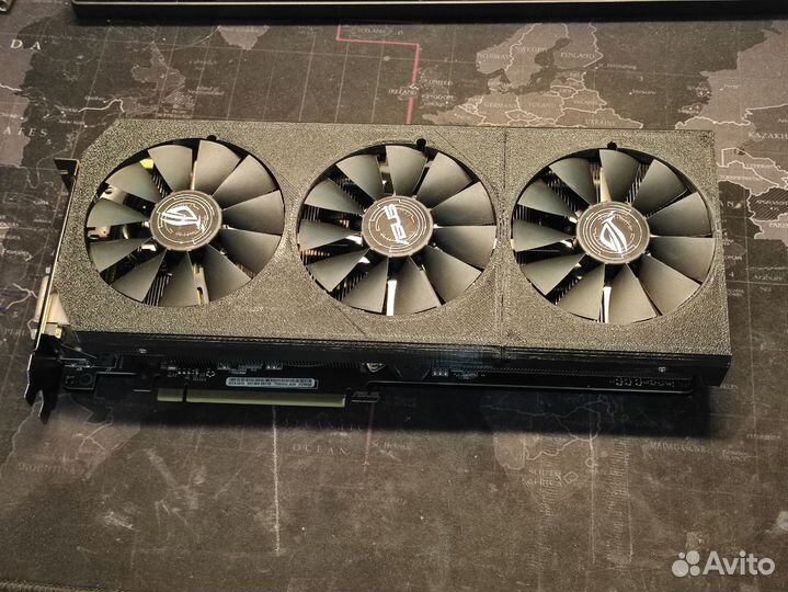 Кожух для Asus GeForce GTX 1070 strix