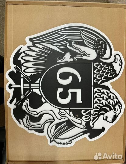 Адресная табличка из металла