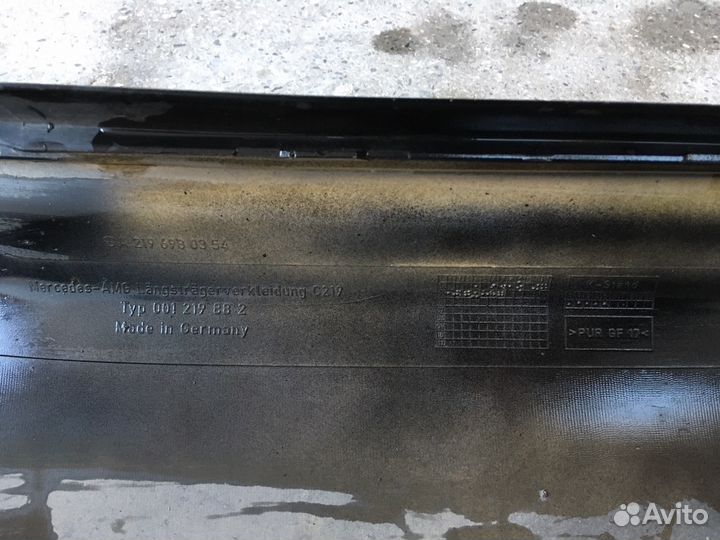 Короб на мерседес w219 AMG