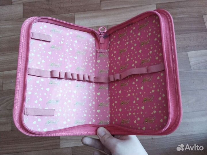 Пенал школьный для девочки