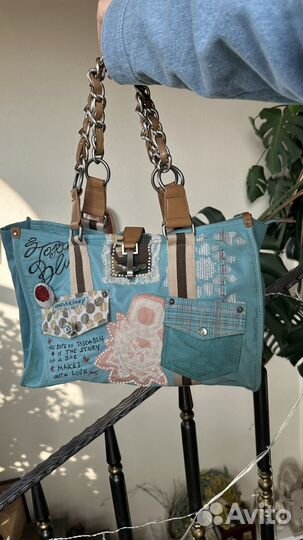 Сумка женская Tosca blu на плечо стразы