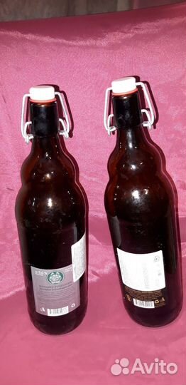 Бутылка стеклянная