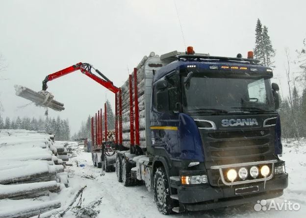 Водитель на лесовоз кат. Е фискарс вахта