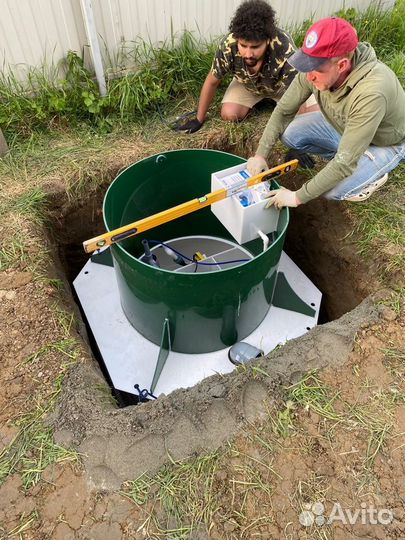 Септик под ключ для дачи