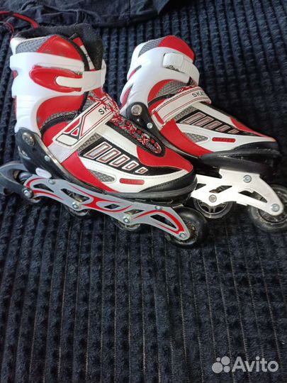 Ролики раздвижные 37-40р