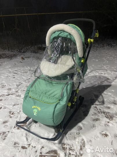Санки коляска ника 7 3