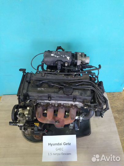 Двс 1.5л бензин G4EC Hyundai Getz, 2005г