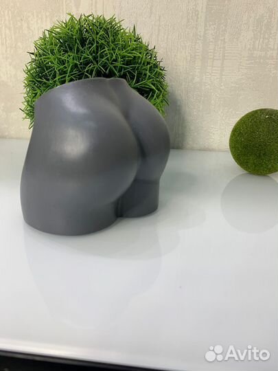 Кашпо,ваза,органайзер,гипс