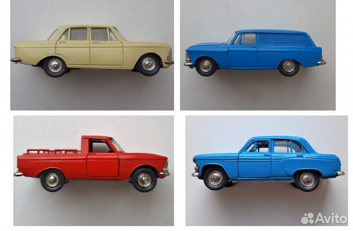 Модели Москвич 1:43 СССР