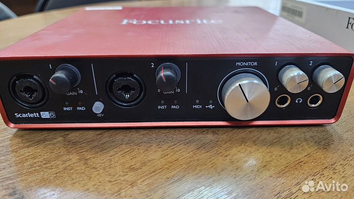 Звуковая карта Focusrite Scarlett 6i6 2nd Gen