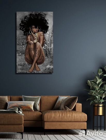 Панно икеа настенное девушка