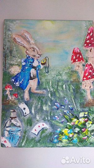 Картина маслом на холсте на подрамнике