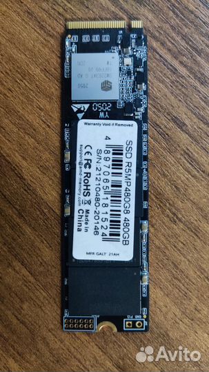 SSD m2 AMD Radeon R5 NVMe Series 480GB