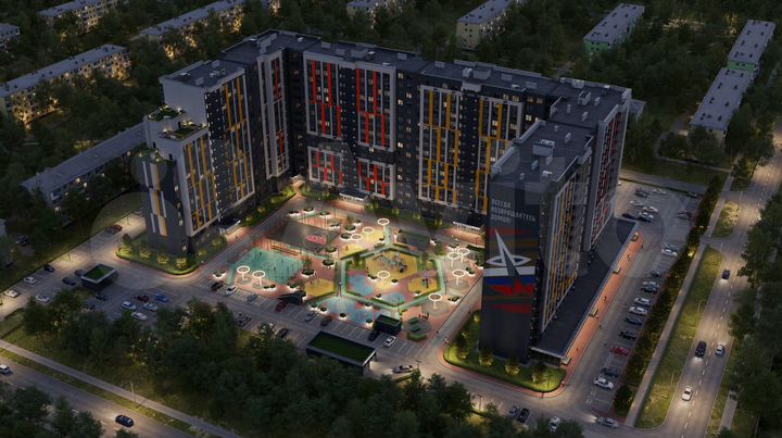 2-к. квартира, 73,2 м², 15/16 эт.