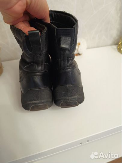 Полуботинки ecco натуральная кожа