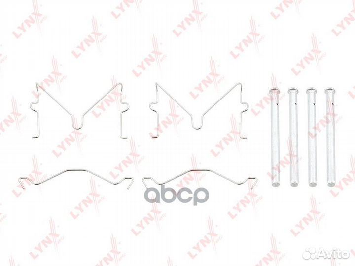 Ремкомплект для установки дисковых колодок BC82