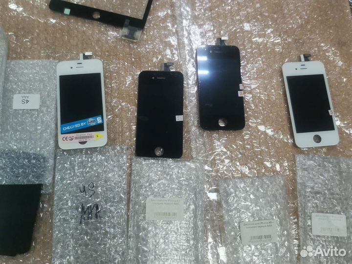 Модули iPhone 4s и задние крышки лотом