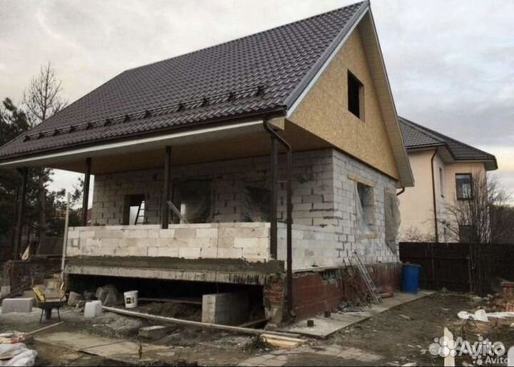 Строительство и реконструкция домов дач бань