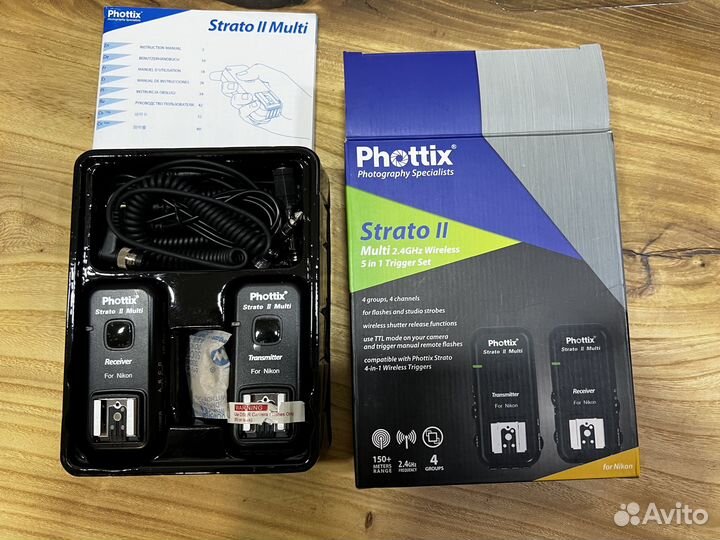 Передатчик / приемник Phottix Strato II для Nikon
