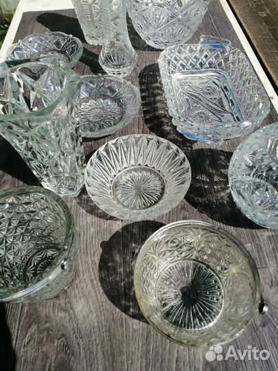 Хрустальная посуда СССР