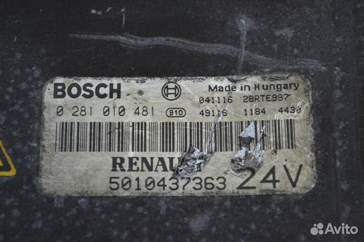 Блок управления двигателем renault trucks Magnum E