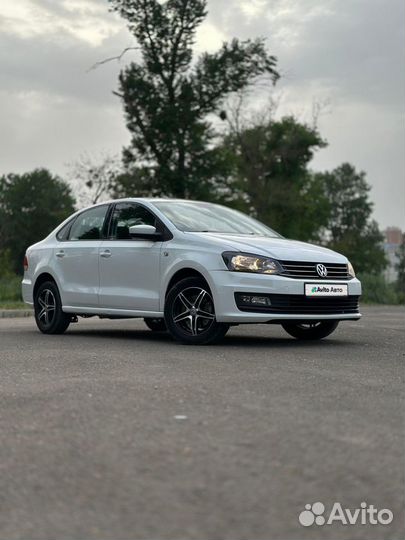 Volkswagen Polo 1.6 AT, 2016, 158 800 км