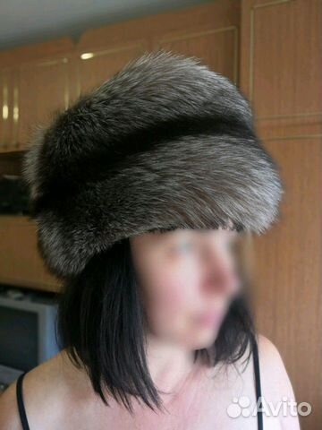 Шапка из чернобурки