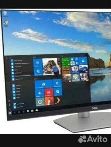 Монитор 27, сломана матрица справа