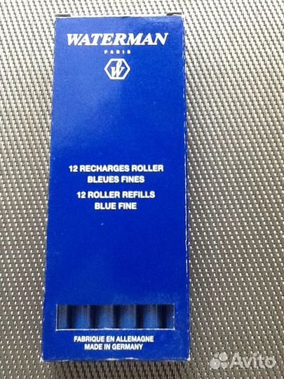 Новые шариковые стержни Parker