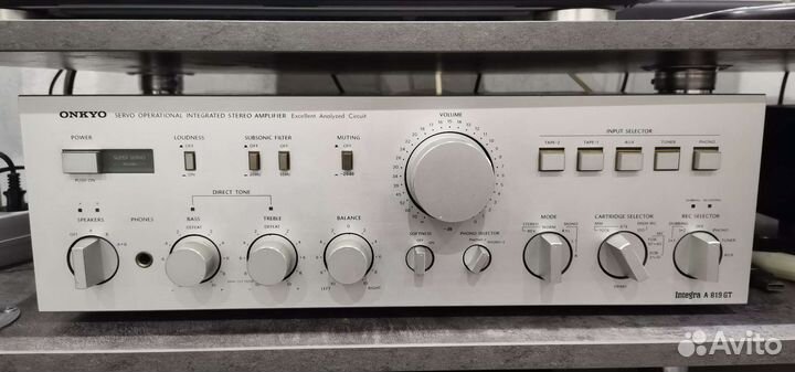 Усилитель Onkyo integra A 819gt