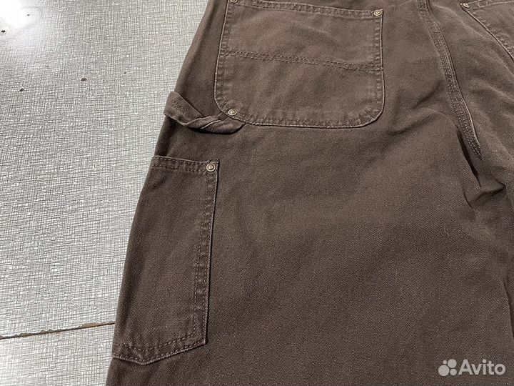 Брюки Carhartt WIP Double Knee Pant Dark Brown