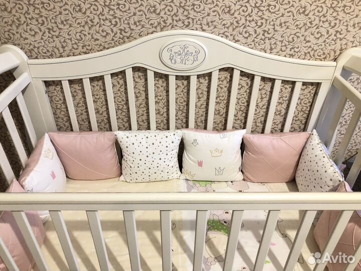 Бортики в детскую кроватку