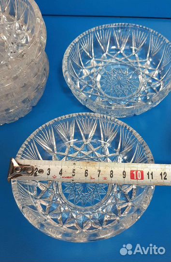 Вазочки хрустальные