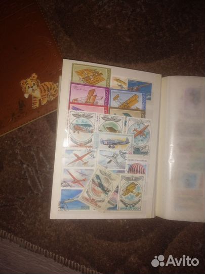 Почтовые марки.Очень много