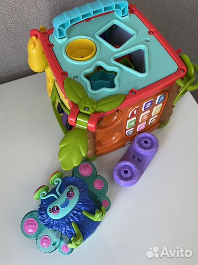 Fisher price музыкальный развивающий куб