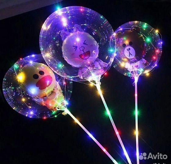 Светящиеся шары вертолётики игрушки оптом 244