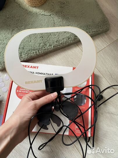 Антенна комнатная с усилителем тв -сигнала от USB