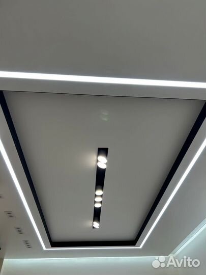 Современные натяжные потолки премиум класса