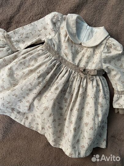 Платье на девочку 68