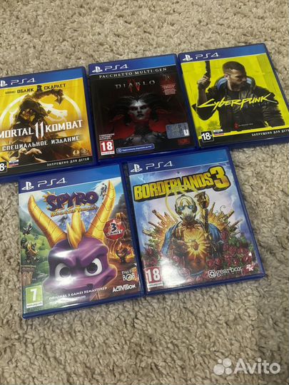 Игры для приставок ps4