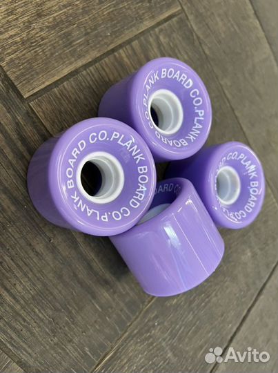 Колеса скейт лонгборд Plank 60mm purple