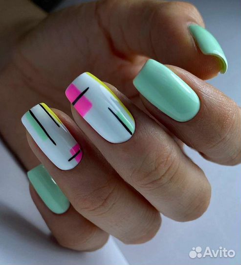 Комбинированный маникюр