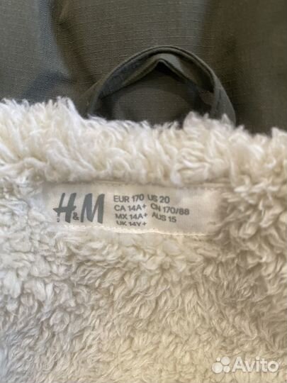 Зимняя куртка h&m 170 размер в наличии