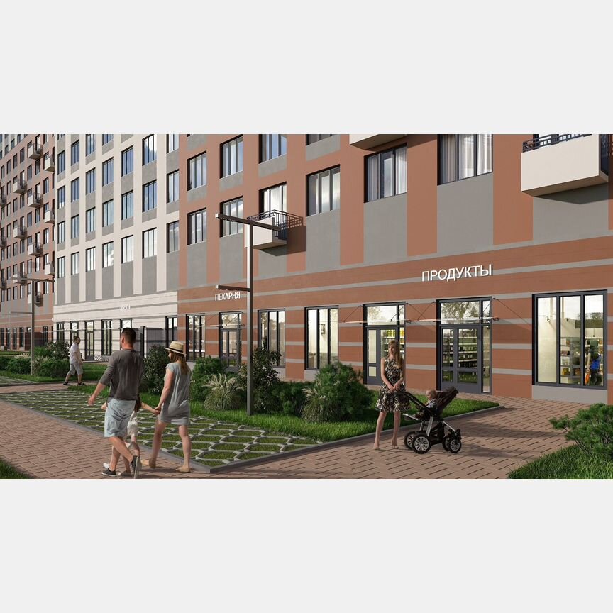 2-к. квартира, 59,1 м², 9/12 эт.