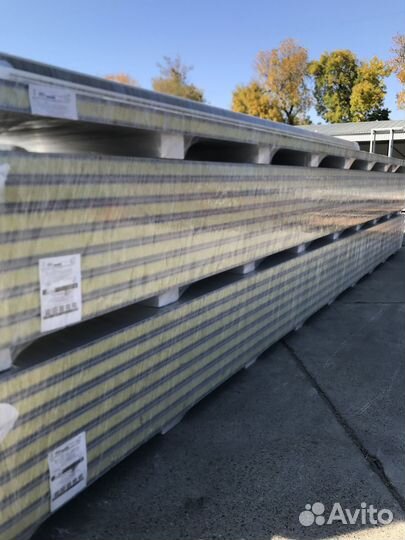 Сэндвич-панели для круглогодичного монтажа