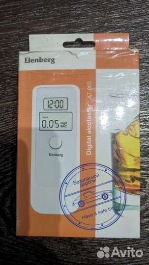 Цифровой алкотестер Elenberg